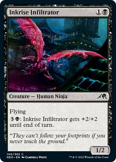 Inkrise Infiltrator (Kamigawa: Neon Dynasty) Near Mint - Nick Nack's Full Frontal Attack