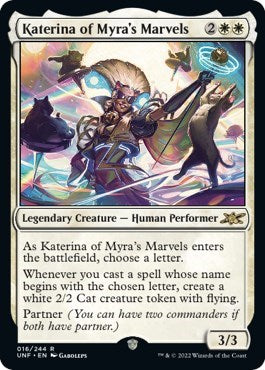Katerina of Myra's Marvels (Unfinity) Near Mint - Nick Nack's Full Frontal Attack