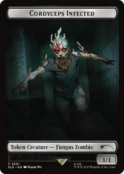 Cordyceps Infected Token (2201) (Secret Lair) Near Mint