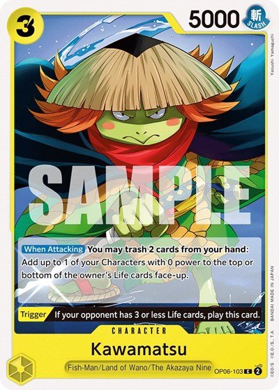 Kawamatsu (Wings of the Captain) Near Mint - Nick Nack's Full Frontal Attack