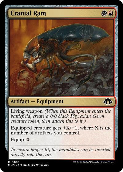 Cranial Ram (Modern Horizons 3) Near Mint - Nick Nack's Full Frontal Attack