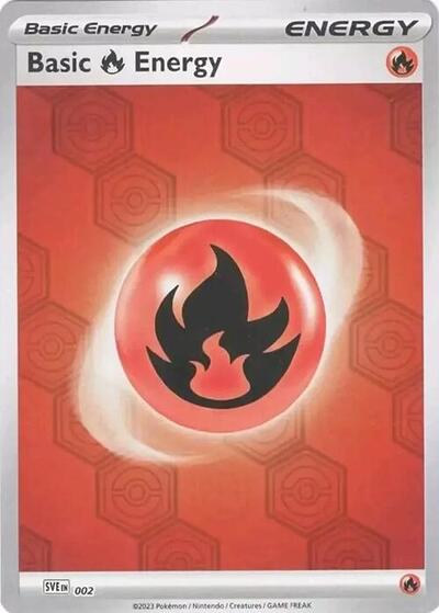Basic Fire Energy (SV: Shrouded Fable) Near Mint Reverse Holofoil