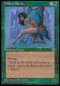 Willow Faerie (2) (Homelands) Light Play - Nick Nack's Full Frontal Attack