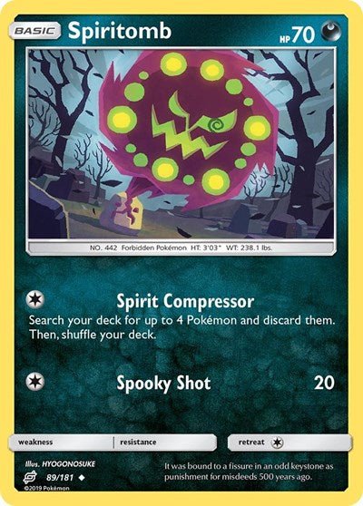 Spiritomb (SM - Team Up) Near Mint - Nick Nack's Full Frontal Attack