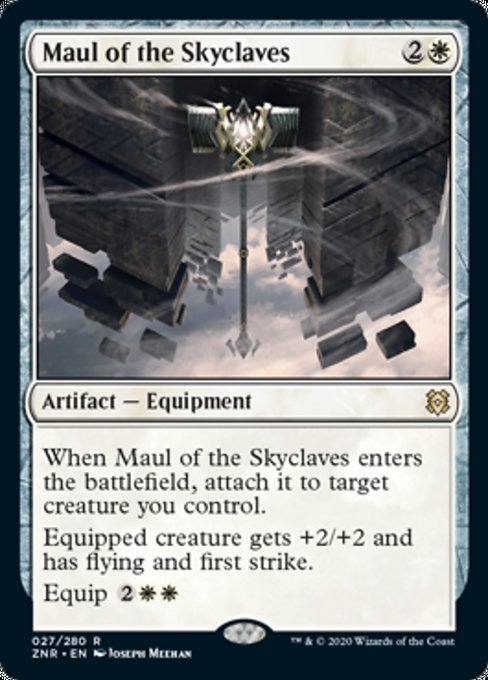 Maul of the Skyclaves (Zendikar Rising) Near Mint - Nick Nack's Full Frontal Attack