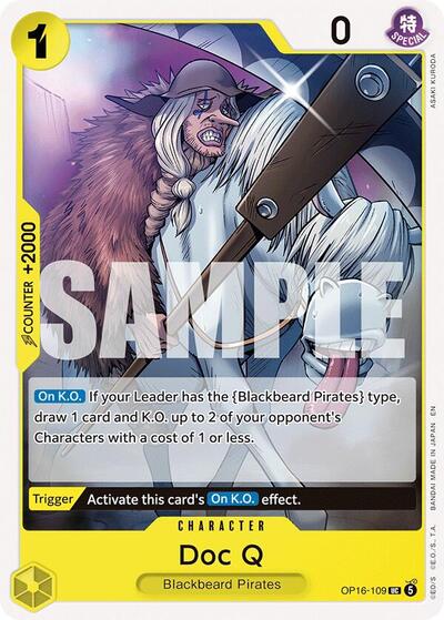 Doc Q (The Time of Battle) Near Mint - Nick Nack's Full Frontal Attack