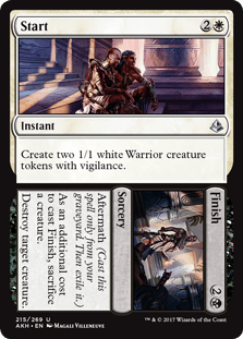 Start to Finish (Amonkhet) Near Mint - Nick Nack's Full Frontal Attack