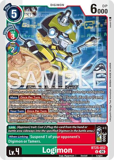Logimon (Dual Revolution Booster) Near Mint