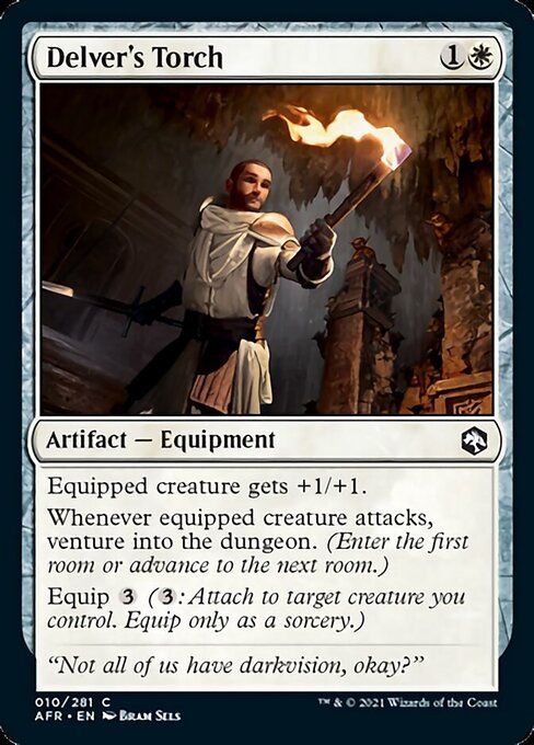 Delver's Torch (Adventures in the Forgotten Realms) Near Mint - Nick Nack's Full Frontal Attack