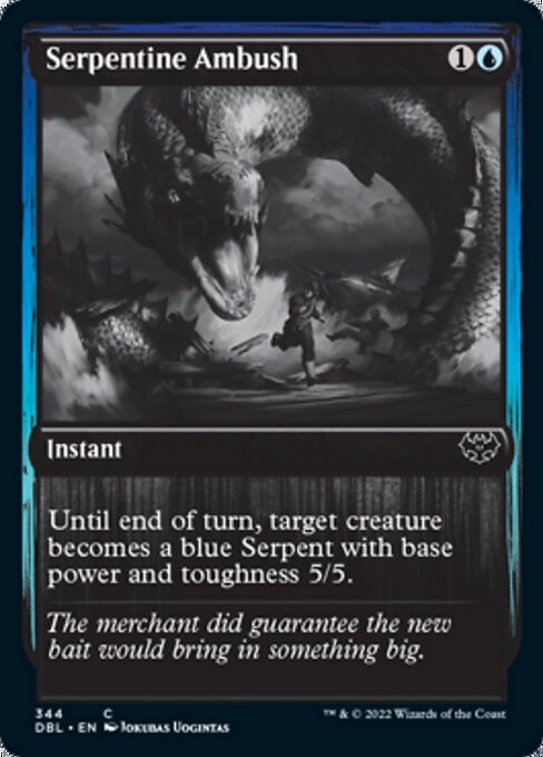 Serpentine Ambush (Innistrad: Double Feature) Near Mint Foil - Nick Nack's Full Frontal Attack