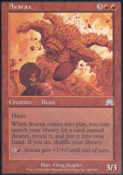 Avarax (Onslaught) Medium Play