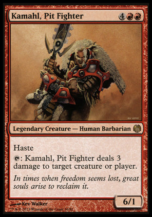 Kamahl, Pit Fighter (Duel Decks: Heroes vs Monsters) Near Mint