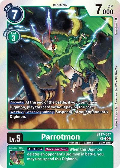 Parrotmon (Secret Crisis) Near Mint Foil