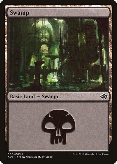 Swamp (60) (Garruk vs Liliana) (Duel Decks: Anthology) Near Mint - Nick Nack's Full Frontal Attack