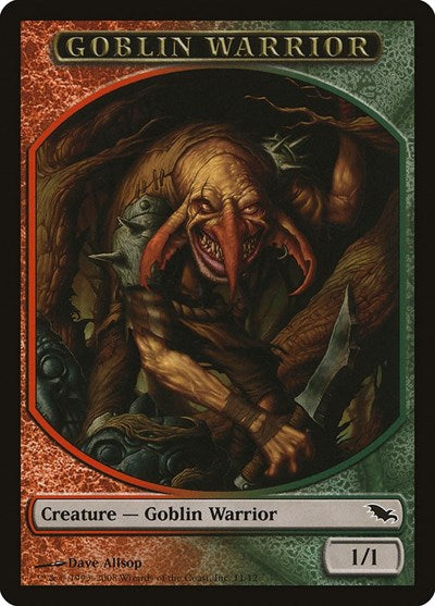 Goblin Warrior Token (Shadowmoor) Near Mint
