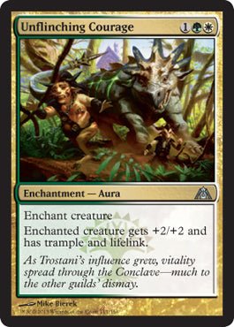 Unflinching Courage (Dragon's Maze) Near Mint - Nick Nack's Full Frontal Attack