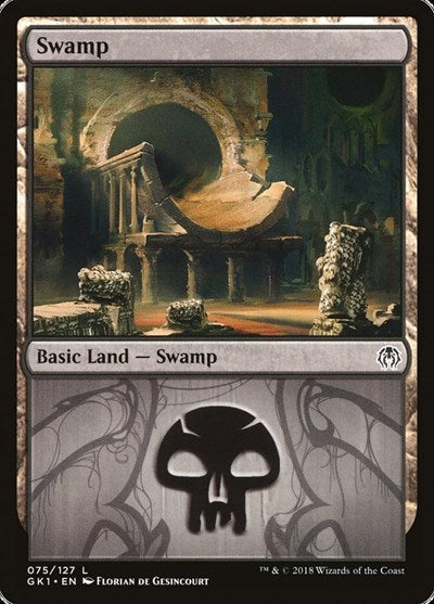 Swamp (75) (Guilds of Ravnica: Guild Kits) Near Mint