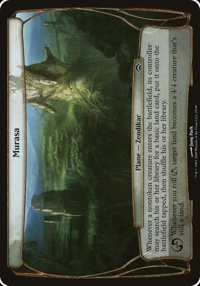 Murasa (Planechase) (Oversize Cards) Medium Play - Nick Nack's Full Frontal Attack
