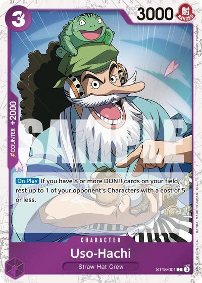 Uso-Hachi (Pirate Foil) (Premium Booster -The Best- Vol. 2) Near Mint Foil