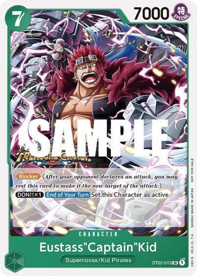 EustassCaptainKid (Tournament Pack Vol. 5) (One Piece Promotion Cards) Near Mint