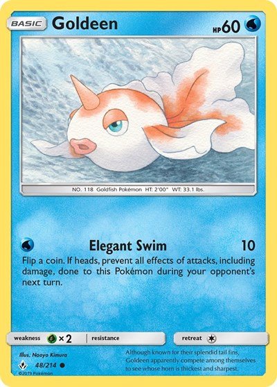 Goldeen (SM - Unbroken Bonds) Near Mint - Nick Nack's Full Frontal Attack