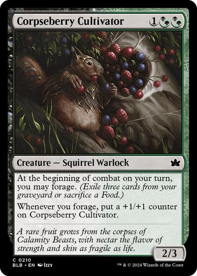 Corpseberry Cultivator (Bloomburrow) Near Mint