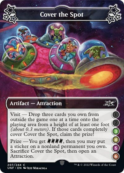 Cover the Spot (3-4-5-6) (Unfinity) Near Mint - Nick Nack's Full Frontal Attack