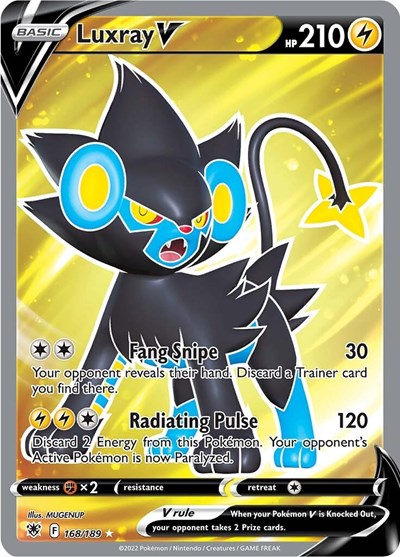 Luxray V (Full Art) (SWSH10: Astral Radiance) Near Mint Holofoil