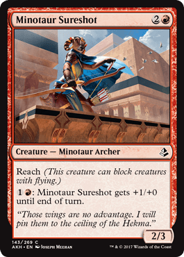 Minotaur Sureshot (Amonkhet) Near Mint - Nick Nack's Full Frontal Attack