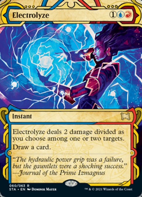 Electrolyze (Strixhaven Mystical Archive) Light Play Foil