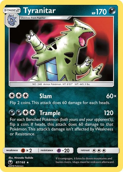Tyranitar (SM - Celestial Storm) Near Mint Holofoil