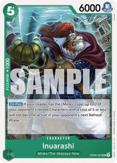 Inuarashi (Two Legends) Near Mint - Nick Nack's Full Frontal Attack