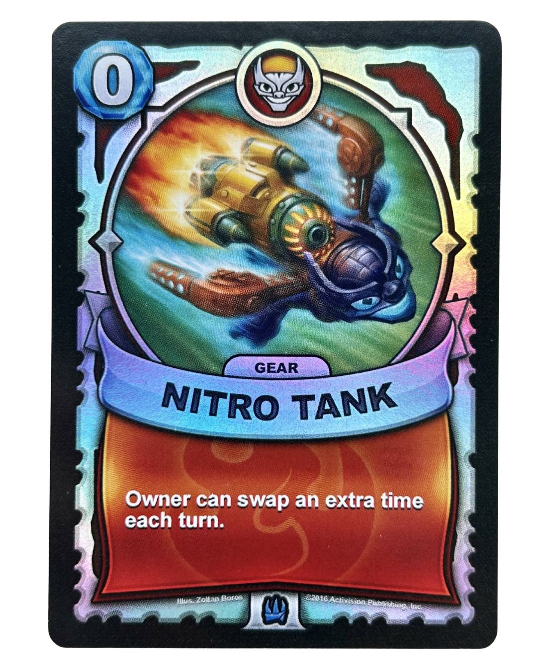 Nitro Tank (Battlecast) (Silver Foil) - Nick Nack's Full Frontal Attack
