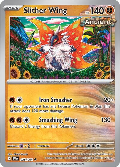 Slither Wing (SV: Shrouded Fable) Near Mint Reverse Holofoil