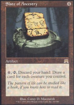 Slate of Ancestry (Onslaught) Medium Play - Nick Nack's Full Frontal Attack