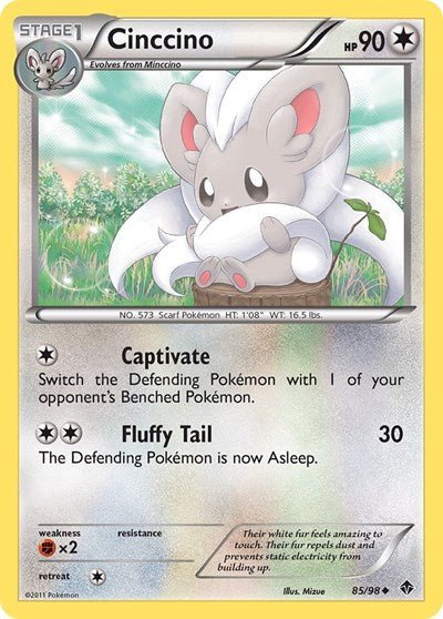 Cinccino (Emerging Powers) Medium Play - Nick Nack's Full Frontal Attack