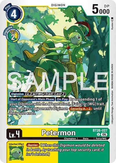 Petermon (Timeless Bonds) Near Mint