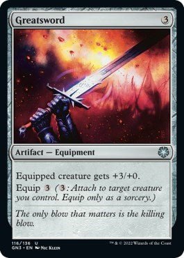 Greatsword (Magic Game Night: Free - For - All) Near Mint - Nick Nack's Full Frontal Attack