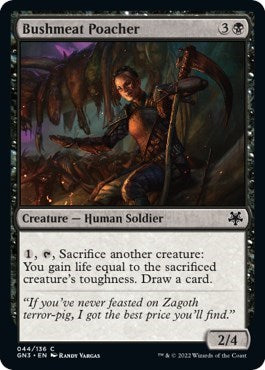 Bushmeat Poacher (Magic Game Night: Free-For-All) Near Mint