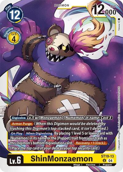 ShinMonzaemon (Starter Deck 19: Fable Waltz) Near Mint - Nick Nack's Full Frontal Attack