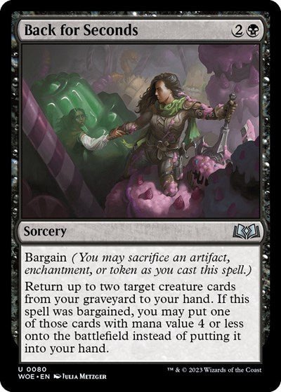 Back for Seconds (Wilds of Eldraine) Near Mint - Nick Nack's Full Frontal Attack