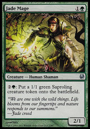 Jade Mage (Duel Decks: Ajani vs Nicol Bolas) Near Mint - Nick Nack's Full Frontal Attack