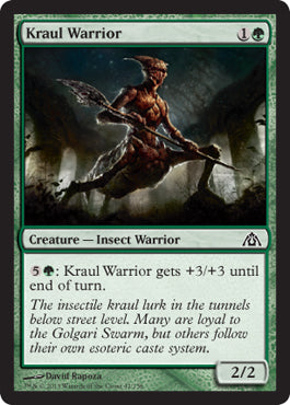 Kraul Warrior (Dragon's Maze) Near Mint