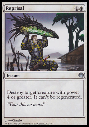Reprisal (Duel Decks: Knights vs Dragons) Near Mint