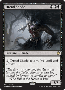Dread Shade (Dominaria) Near Mint - Nick Nack's Full Frontal Attack