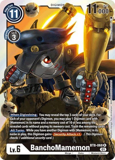 BanchoMamemon (New Awakening) Near Mint Foil - Nick Nack's Full Frontal Attack
