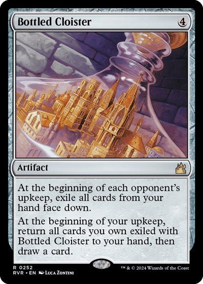 Bottled Cloister (Ravnica Remastered) Near Mint - Nick Nack's Full Frontal Attack