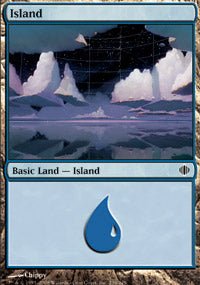 Island (236) (Shards of Alara) Light Play - Nick Nack's Full Frontal Attack