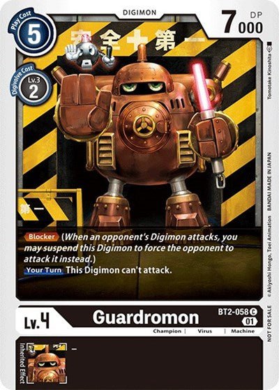 Guardromon (Winner Pack Double Diamond) (Release Special Booster) Near Mint - Nick Nack's Full Frontal Attack