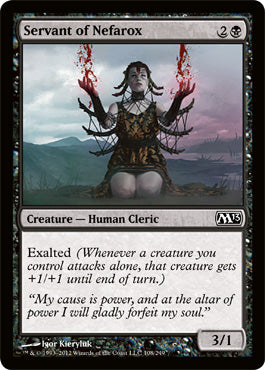 Servant of Nefarox (Magic 2013 Core Set) Light Play
